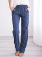 Women Plain Long Pants Casual Spring/Fall Trousers