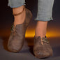 Women's Soft Sole Buckle Flats