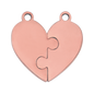 Friendship Puzzle Hearts - Personalized Heart Puzzle Name Necklace
