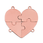 Friendship Puzzle Hearts - Personalized Heart Puzzle Name Necklace
