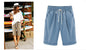 Women's Casual Soft Solid Drawstring Shorts Plus Size Ten Color