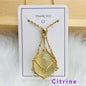 2025 Crystal Stone Holder Necklace