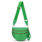 ✨Last Day 49% OFF✨Checkered Leather Bum & Crossbody Bag – RFID Protected-Buy 2 Get Free Shipping Today