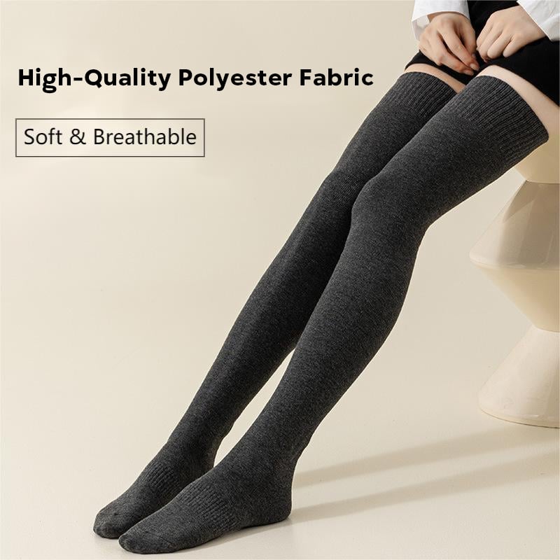 Women's Warm Elastic Thigh High Socks