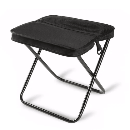 Portable foldable backpack stool lightweight compact camping chair