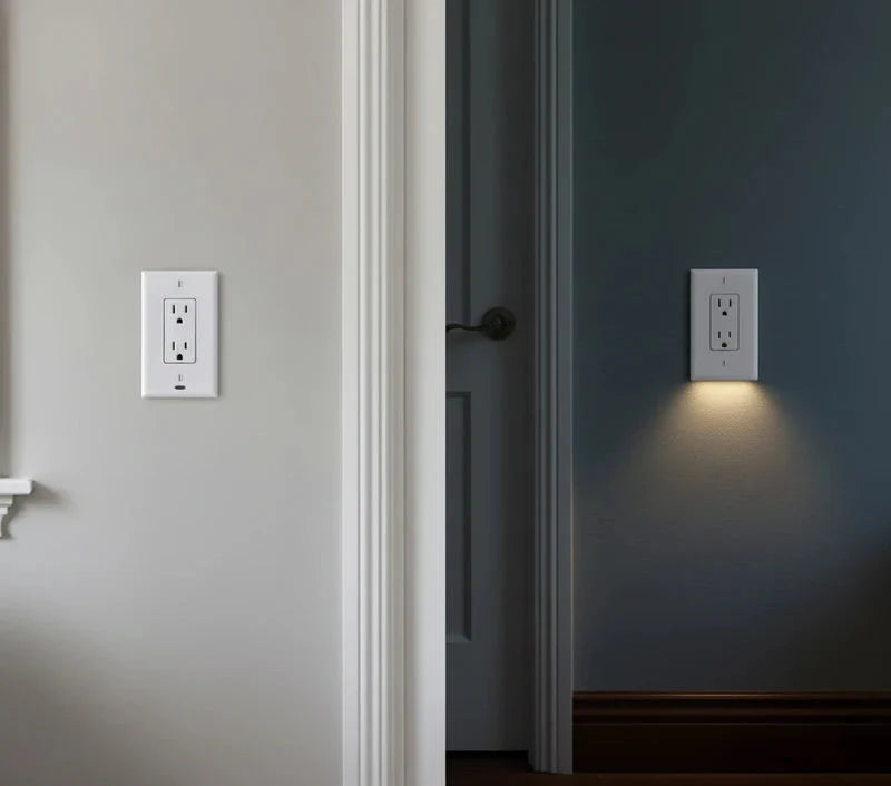 ✨Last Day 49% OFF✨Outlet Cover with Integrated LED Night Light Buy 2 Get Free Shipping