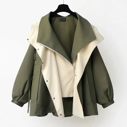 Elegant All-Weather Windbreaker Jacket