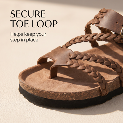 Hayleigh Braided Cork Sandals – Your Feet Called. They Want These.
