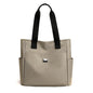 Large Capacity Water Repellent Multi Pocket Nylon Shoulder Bag