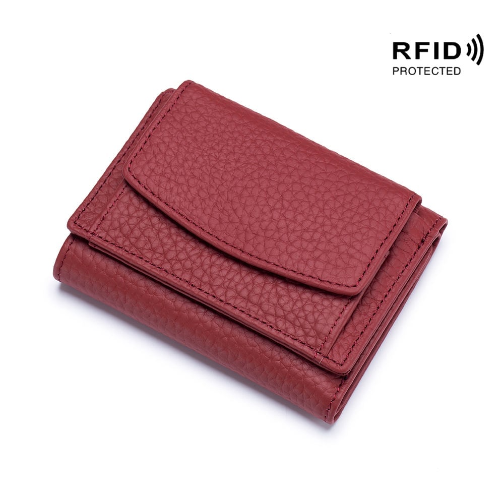 ✨Last Day 49% OFF✨New Genuine Leather RFID Blocking Card Holder Organizer Pocket Mini Wallet Buy 2 Get Free Shipping Today