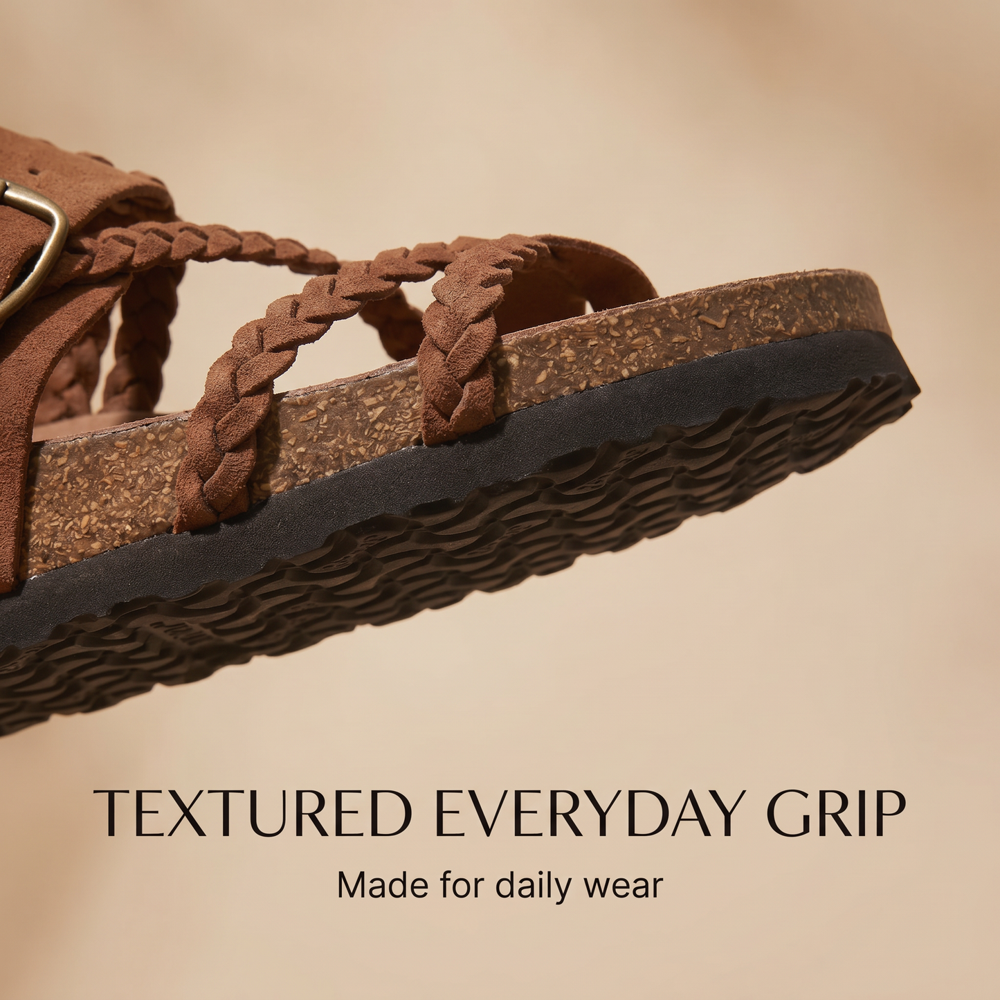 Hayleigh Braided Cork Sandals – Your Feet Called. They Want These.