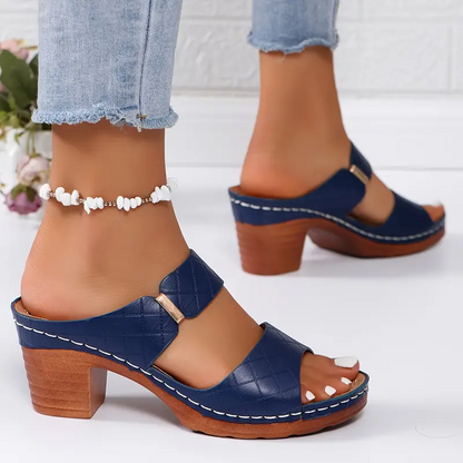 💥Last Day 49% OFF-Women's Solid Color Stylish Sandals Buy 2 Get Free Shipping Today