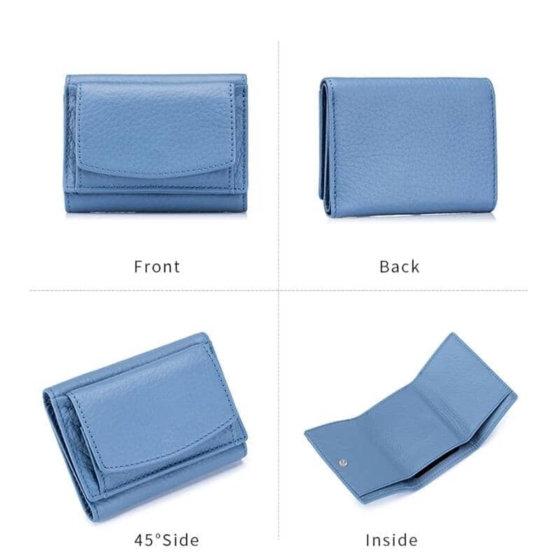 ✨Last Day 49% OFF✨New Genuine Leather RFID Blocking Card Holder Organizer Pocket Mini Wallet Buy 2 Get Free Shipping Today