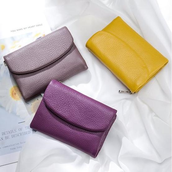 Last Day 49% OFF Pebble Leather Wallet Buy 2 Get Free Shipping Today