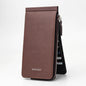 Unisex Long Wallet Zipper Pocket 1 zipper slot , 26 card slot