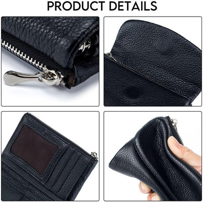 Last Day 49% OFF Pebble Leather Wallet Buy 2 Get Free Shipping Today