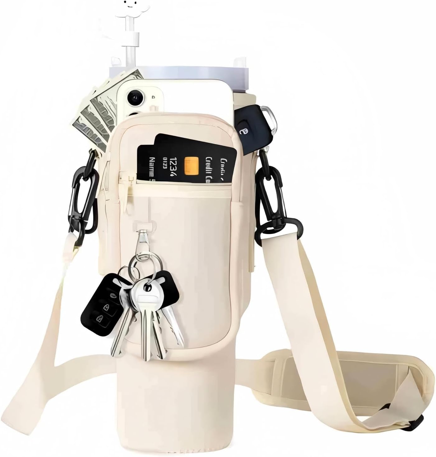 Orivele Water Bottle Carrier Bag for 40oz Tumbler