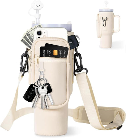 Orivele Water Bottle Carrier Bag for 40oz Tumbler
