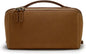 EACHY Travel Makeup Bag, Large Capacity Cosmetic Bag for Women, Waterproof PU Leather, Flat Open Portable Toiletry Bag for Skincare, Brushes & Travel Essentials