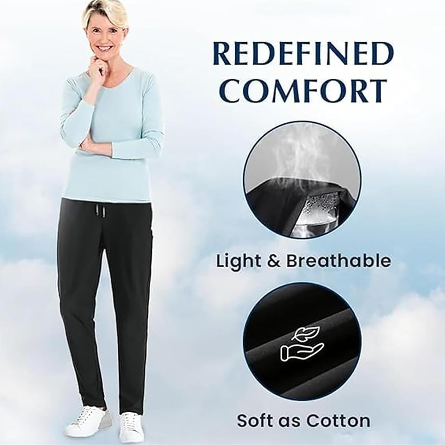 Comfyfit Pants Unisex Ultra Breathable Quick Drying Casual Pants