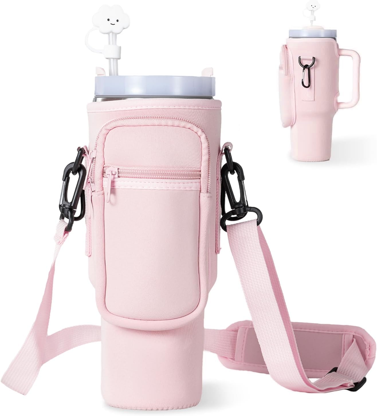 Orivele Water Bottle Carrier Bag for 40oz Tumbler