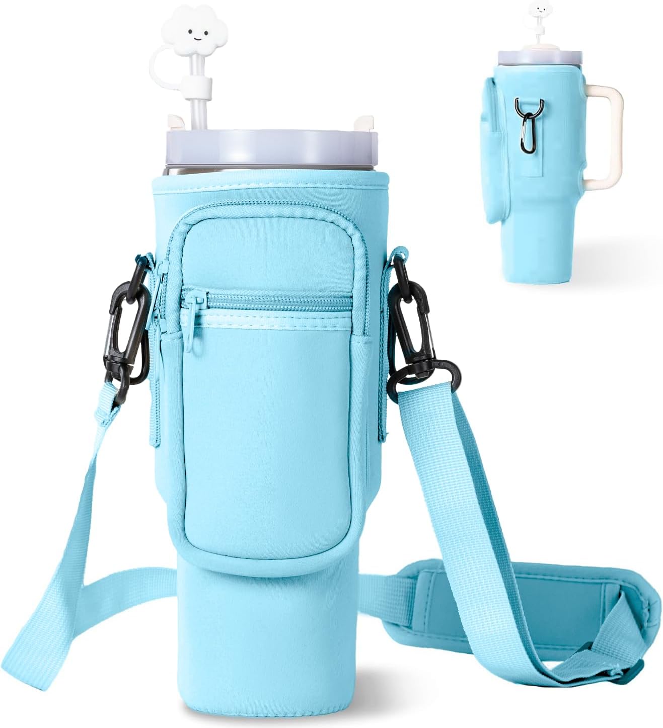 Orivele Water Bottle Carrier Bag for 40oz Tumbler