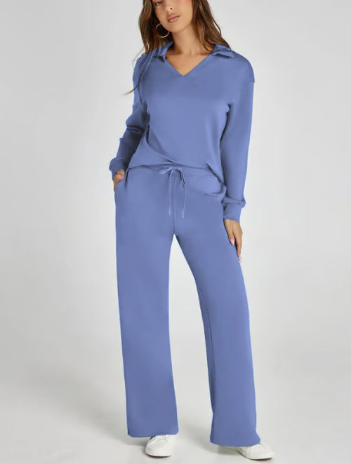 Travel Sets for Women 2 Piece Sets Outfits Casual Long Sleeve Sweatsuits
