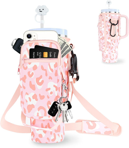 Orivele Water Bottle Carrier Bag for 40oz Tumbler