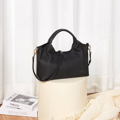 Nevin Genuine Leather Satchel Tote