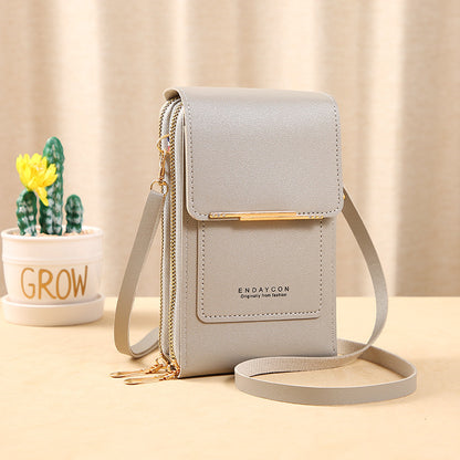 Premium Crossbody Bag with Touchscreen for Women