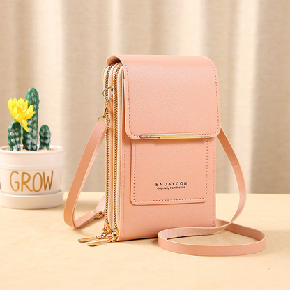Premium Crossbody Bag with Touchscreen for Women