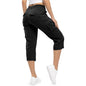 Women's Lightweight Hiking Capris: Quick-Dry, 6 Pockets, Loose Fit