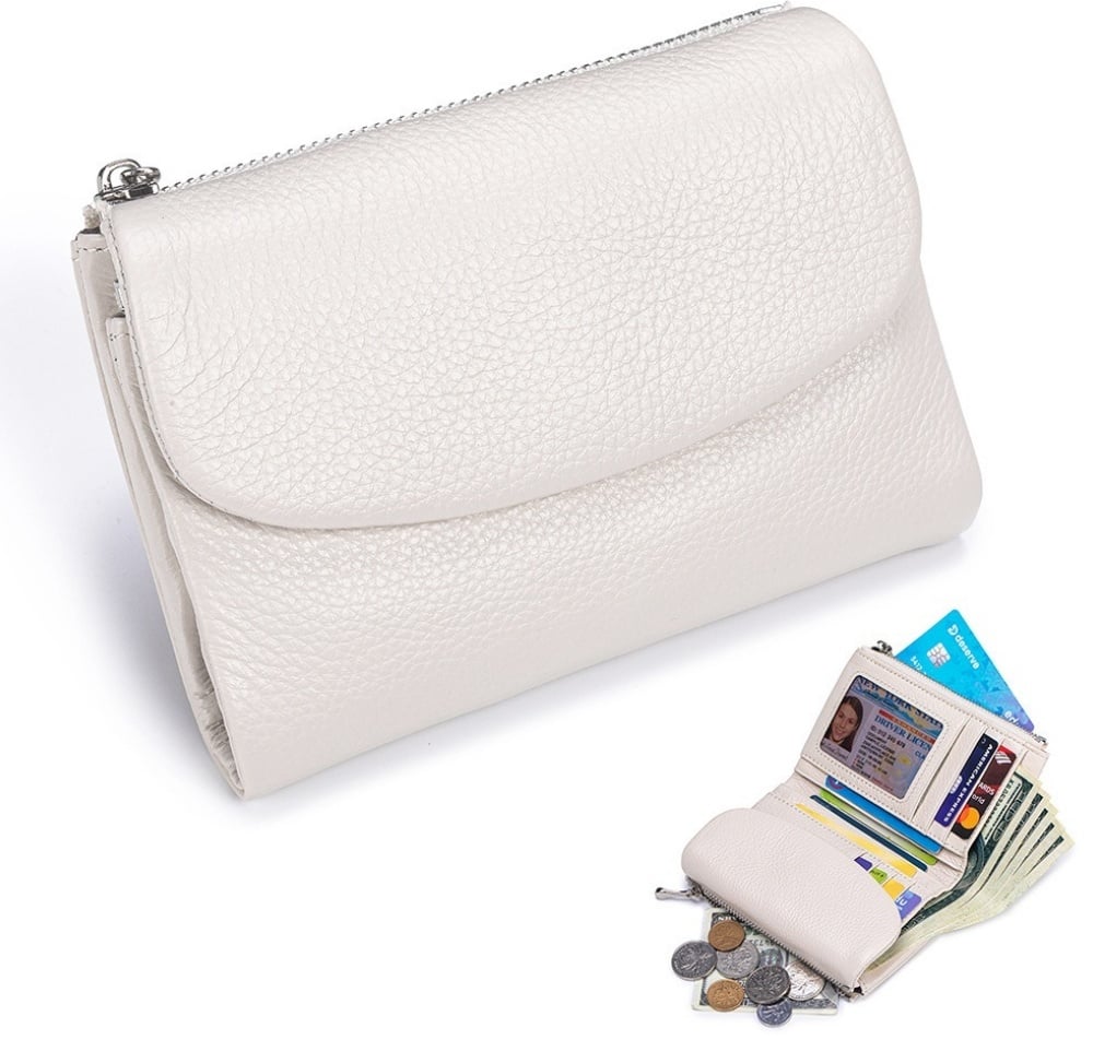 Last Day 49% OFF Pebble Leather Wallet Buy 2 Get Free Shipping Today