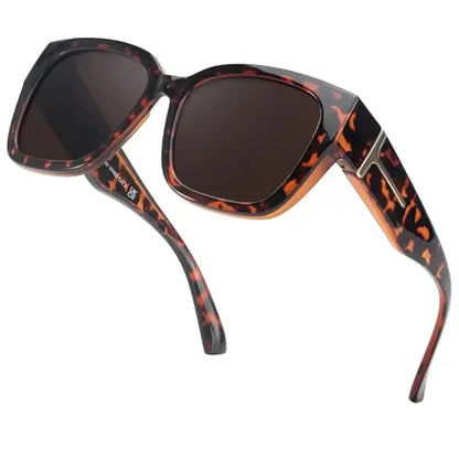 Trendy Oversized Fit Over Sunglasses with UV400 Protection