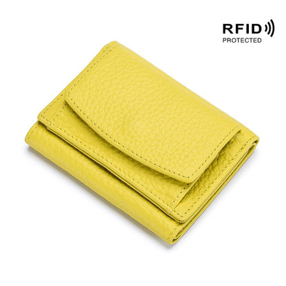 ✨Last Day 49% OFF✨New Genuine Leather RFID Blocking Card Holder Organizer Pocket Mini Wallet Buy 2 Get Free Shipping Today