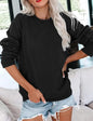 Womens Long Sleeve Sweatshirt with Pocket