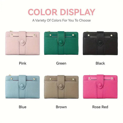 Women's Premium RFID Leather Bifold Wallet