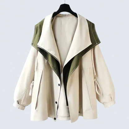 Elegant All-Weather Windbreaker Jacket