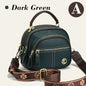 Multi-Pocket Crossbody Bag with Adjustable Wide Strap