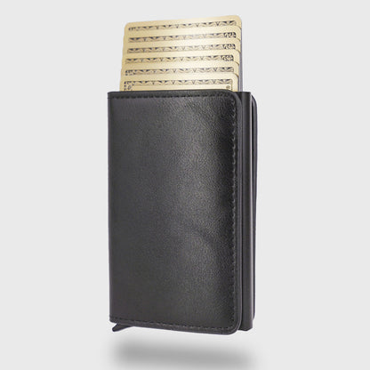 Slim Pop-Up RFID Aluminum Wallet