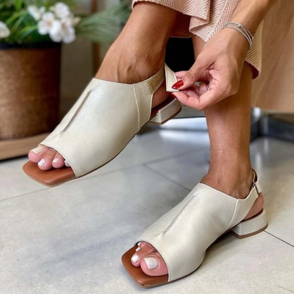 Orivele Orthopedic Leather Sandals