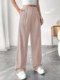 High Waist Wide-Leg Versatile Casual Suit Pants