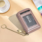 Cross-Border Small Card Bag Document Bag Rfid Anti-Theft Bank Card Bus Card Document Bag Car Key Zipper Bag