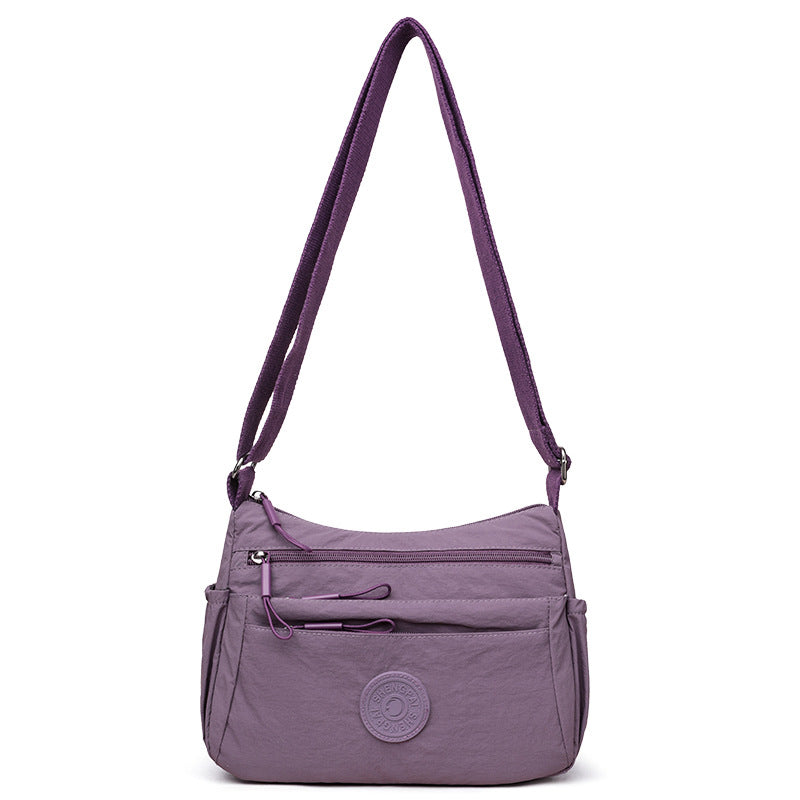 Multi-Compartment Lightweight Crossbody Bag for Women