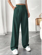 High Waist Wide-Leg Versatile Casual Suit Pants