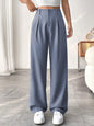 High Waist Wide-Leg Versatile Casual Suit Pants