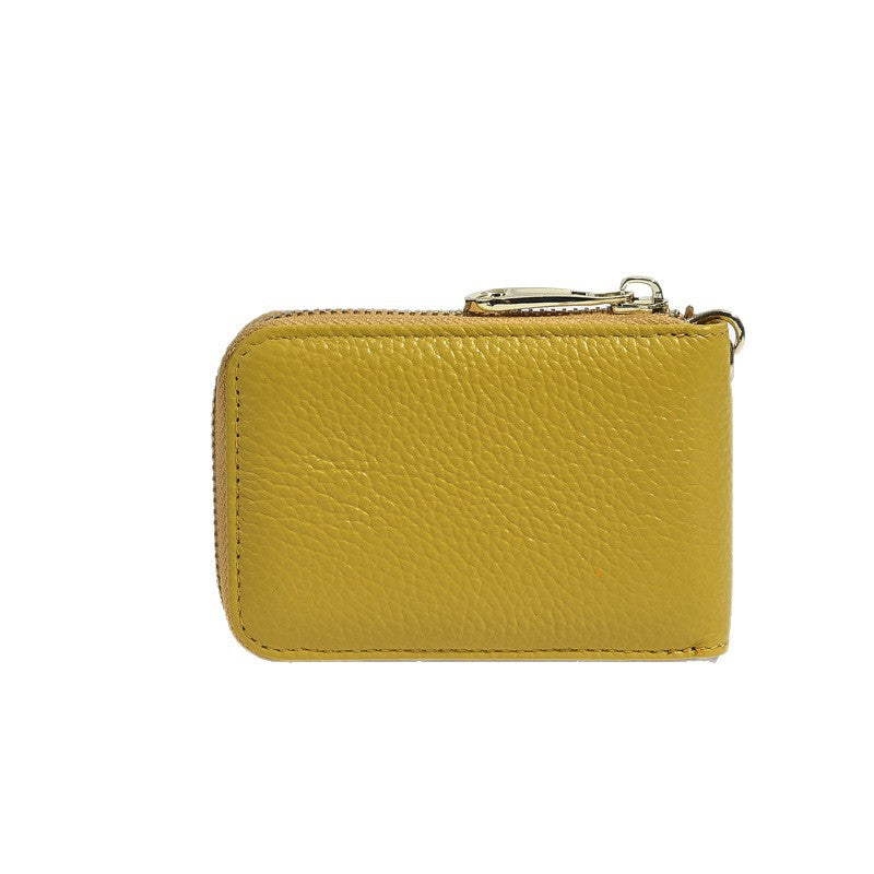 Cross-Border Small Card Bag Document Bag Rfid Anti-Theft Bank Card Bus Card Document Bag Car Key Zipper Bag