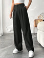 High Waist Wide-Leg Versatile Casual Suit Pants
