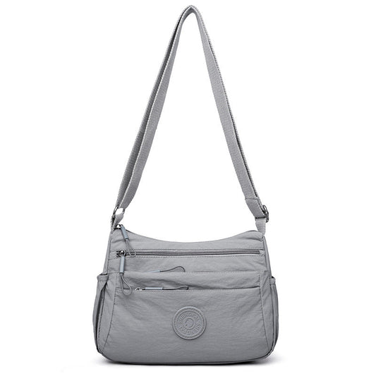Multi-Compartment Lightweight Crossbody Bag for Women