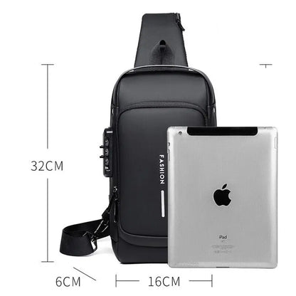 Anti-Theft Waterproof Crossbody Bag